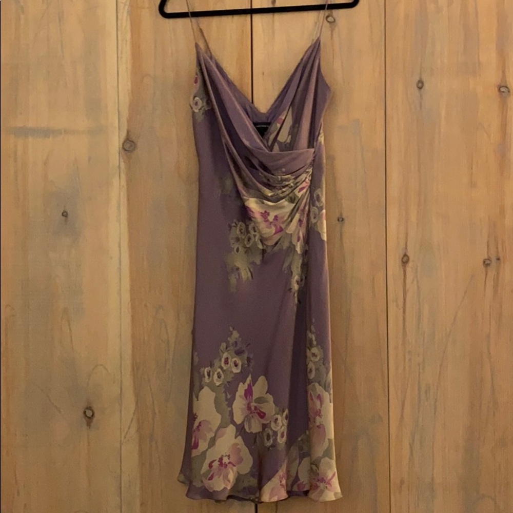 Silk cocktail dress